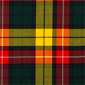 Fabric, Tartan, Wool, Mediumweight, Buchanan Tartan